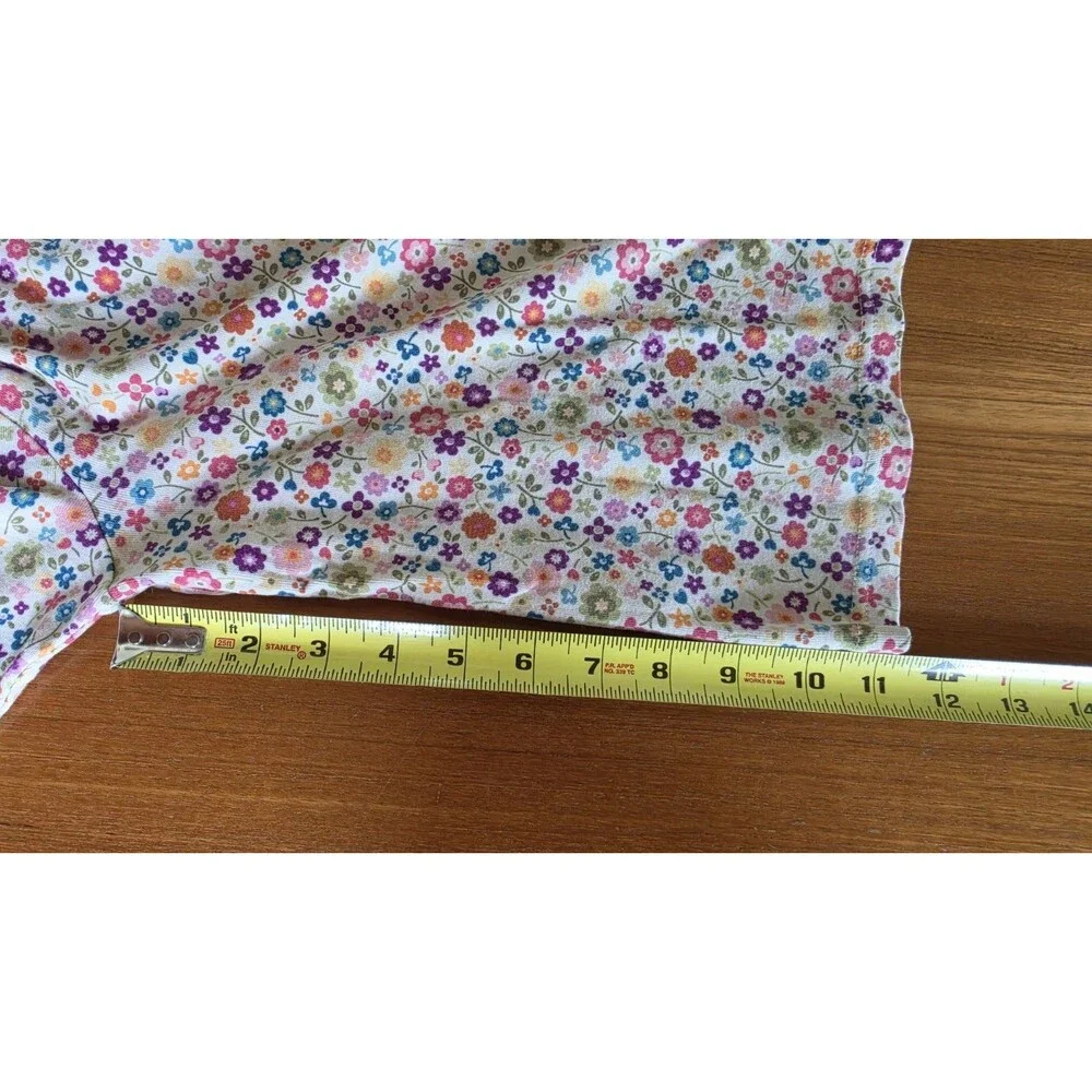 Gymboree Girl's Floral Turtleneck Top Size 10 Vintage READ Description